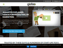 Tablet Screenshot of gisteo.com